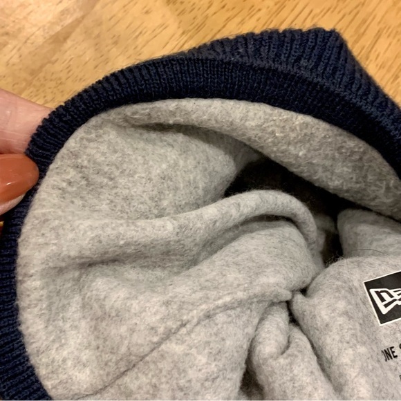 NWOT NFL New England Patriots Fleece Lined Knit Stocking Cap - Picture 4 of 4